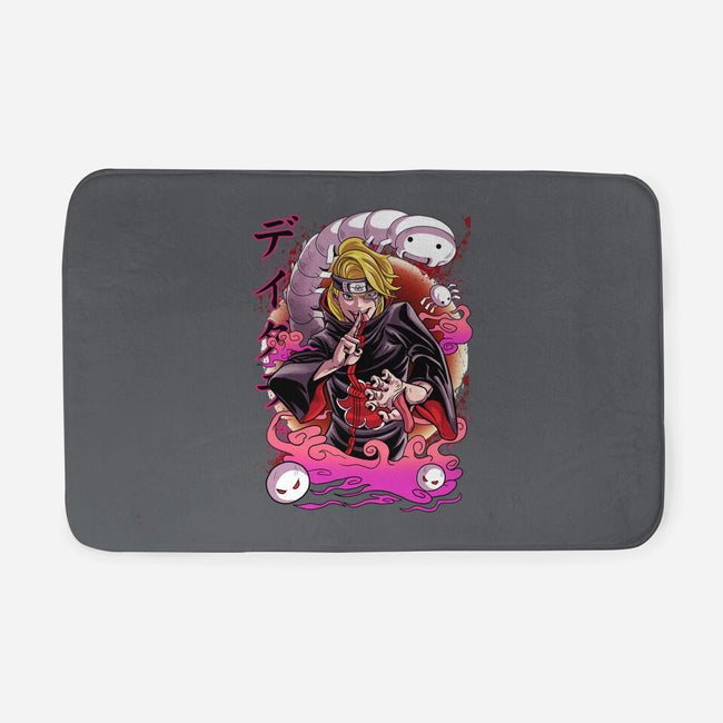 Explosive Ninja-None-Memory Foam-Bath Mat-Conjura Geek