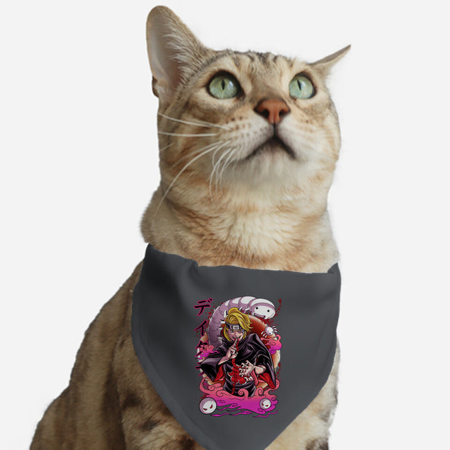 Explosive Ninja-Cat-Adjustable-Pet Collar-Conjura Geek