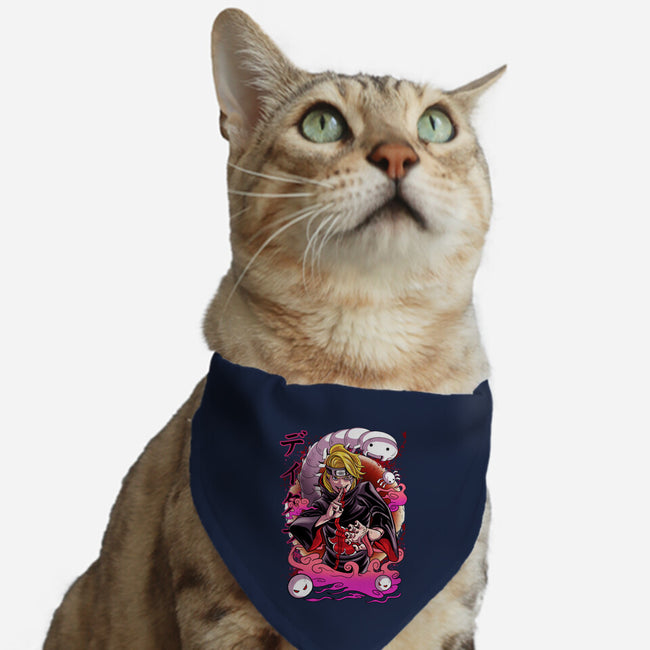 Explosive Ninja-Cat-Adjustable-Pet Collar-Conjura Geek