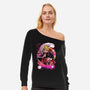 Explosive Ninja-Womens-Off Shoulder-Sweatshirt-Conjura Geek