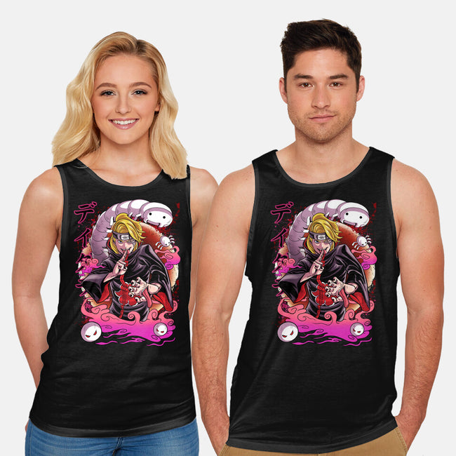 Explosive Ninja-Unisex-Basic-Tank-Conjura Geek