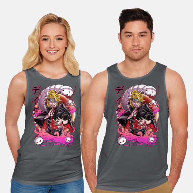 Explosive Ninja-Unisex-Basic-Tank-Conjura Geek