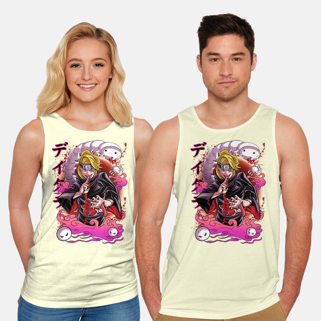 Explosive Ninja-Unisex-Basic-Tank-Conjura Geek