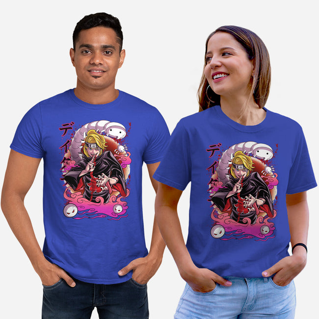 Explosive Ninja-Unisex-Basic-Tee-Conjura Geek