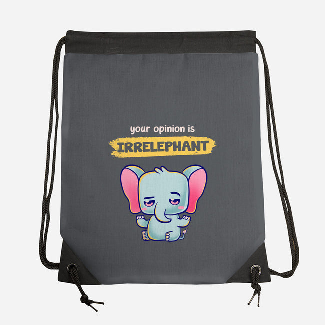 Irrelephant-None-Drawstring-Bag-Mushita