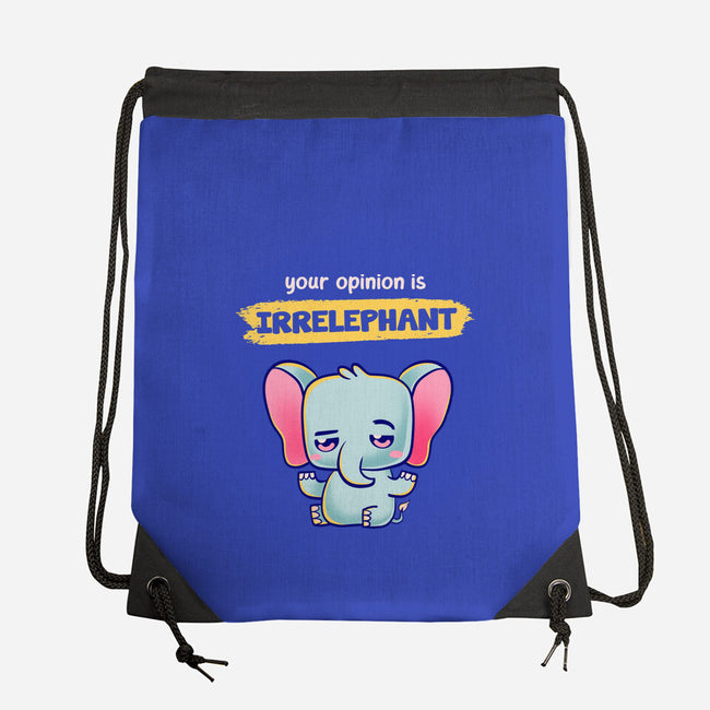 Irrelephant-None-Drawstring-Bag-Mushita