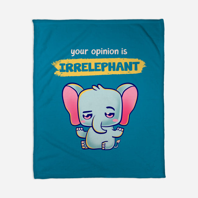 Irrelephant-None-Fleece-Blanket-Mushita