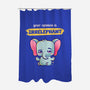 Irrelephant-None-Polyester-Shower Curtain-Mushita