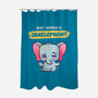 Irrelephant-None-Polyester-Shower Curtain-Mushita