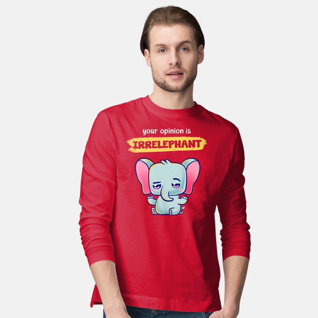 Irrelephant-Mens-Long Sleeved-Tee-Mushita