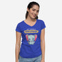 Irrelephant-Womens-V-Neck-Tee-Mushita