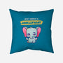 Irrelephant-None-Removable Cover w Insert-Throw Pillow-Mushita