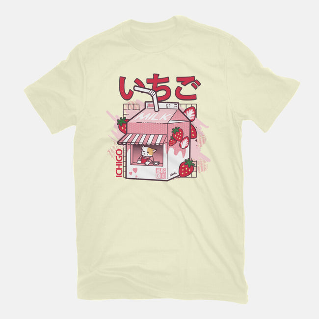 Strawberry Milk-Mens-Premium-Tee-fujiwara08