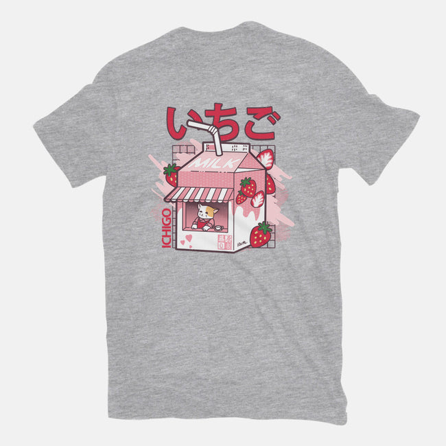 Strawberry Milk-Womens-Fitted-Tee-fujiwara08