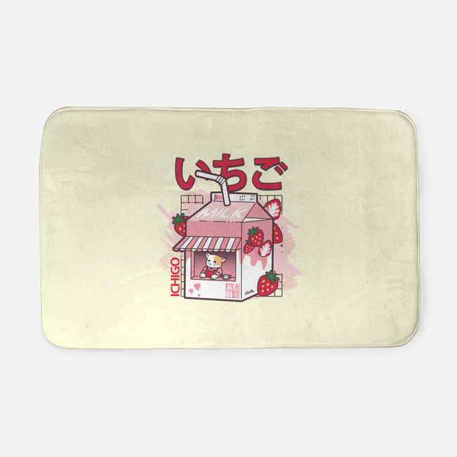 Strawberry Milk-None-Memory Foam-Bath Mat-fujiwara08