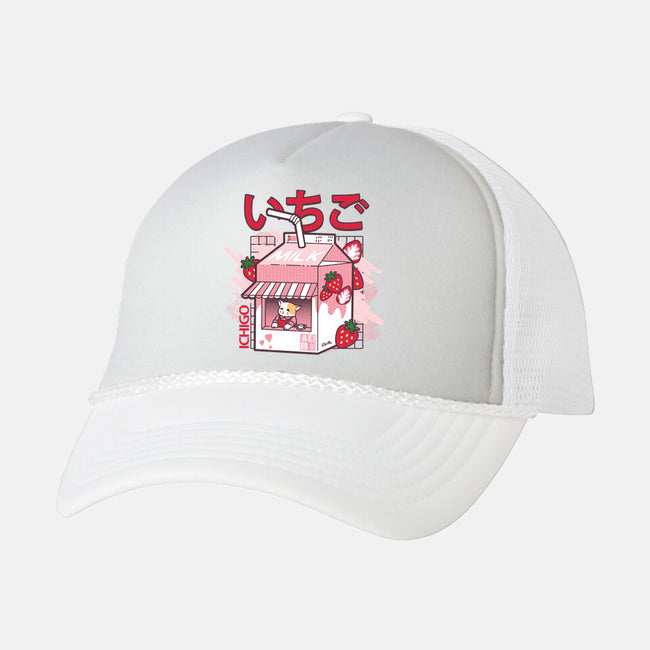 Strawberry Milk-Unisex-Trucker-Hat-fujiwara08