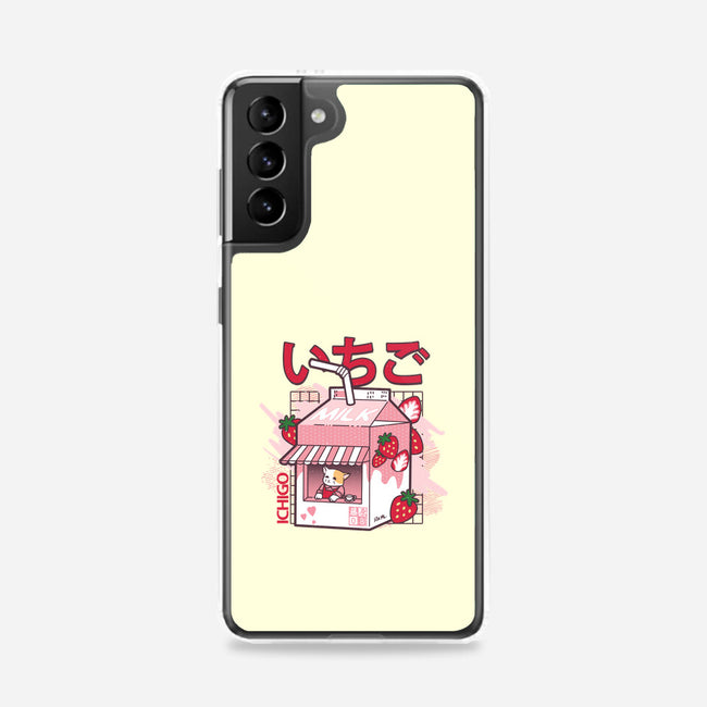 Strawberry Milk-Samsung-Snap-Phone Case-fujiwara08