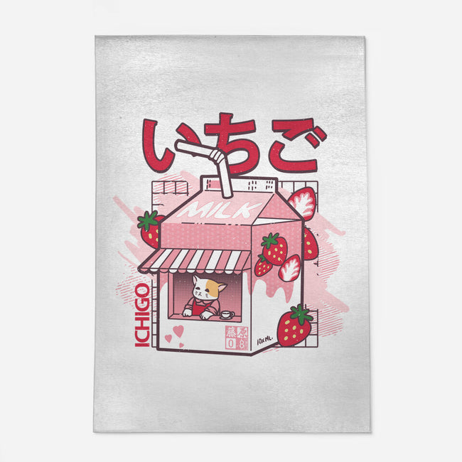 Strawberry Milk-None-Outdoor-Rug-fujiwara08