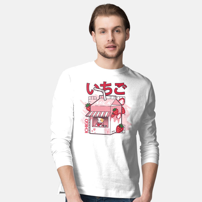 Strawberry Milk-Mens-Long Sleeved-Tee-fujiwara08