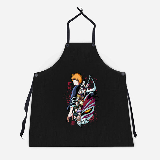 Ichigo's Sword-Unisex-Kitchen-Apron-fujiwara08