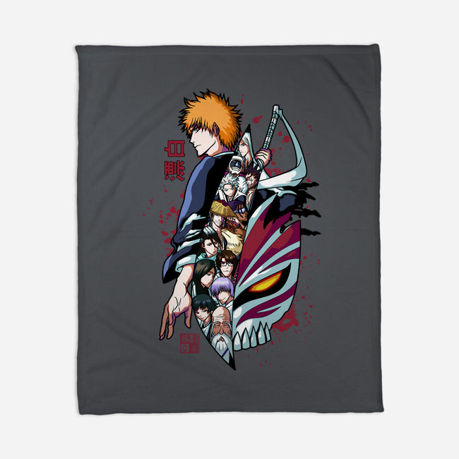 Ichigo's Sword-None-Fleece-Blanket-fujiwara08