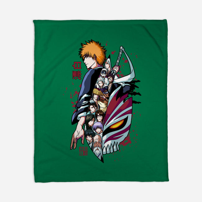 Ichigo's Sword-None-Fleece-Blanket-fujiwara08