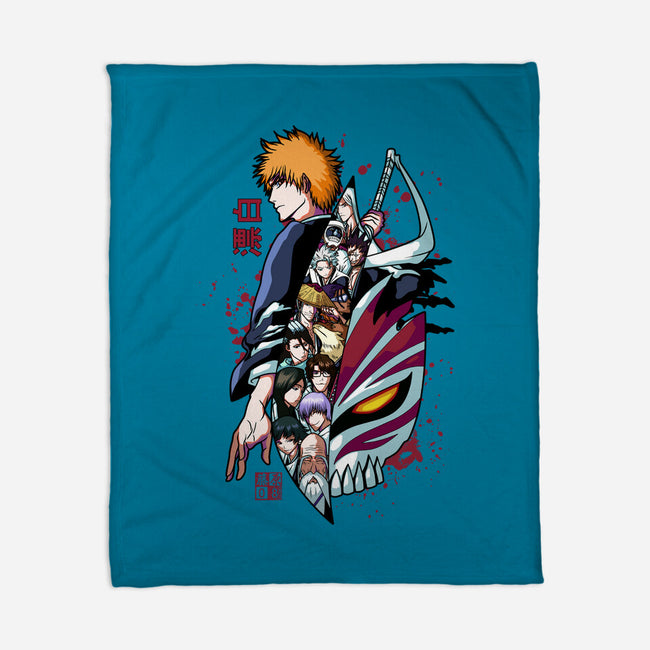 Ichigo's Sword-None-Fleece-Blanket-fujiwara08