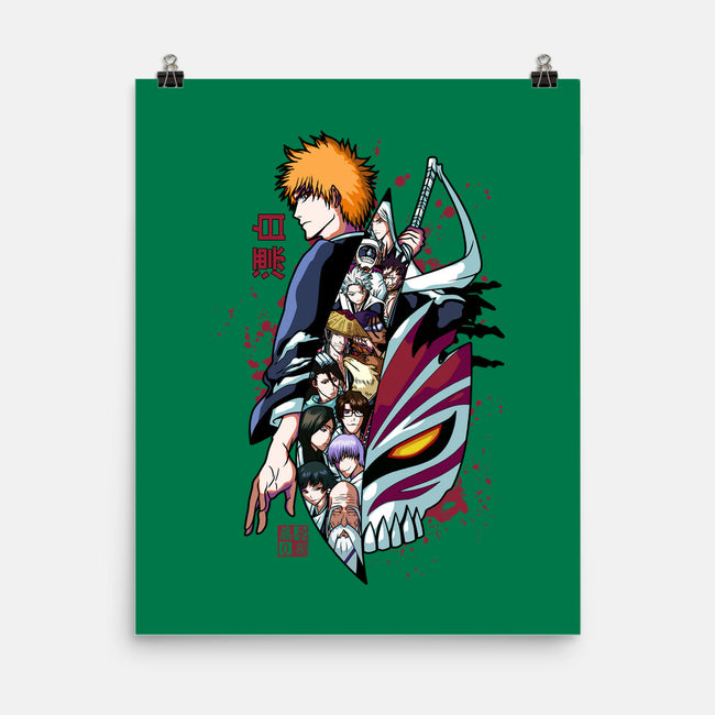 Ichigo's Sword-None-Matte-Poster-fujiwara08