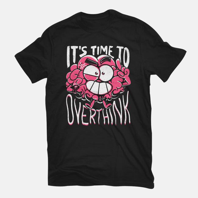 Overthinking Time-Womens-Fitted-Tee-estudiofitas