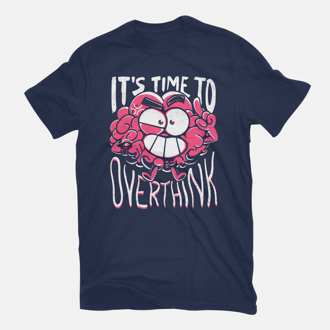 Overthinking Time-Womens-Fitted-Tee-estudiofitas