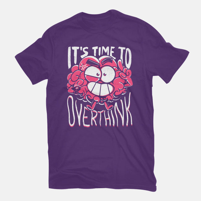 Overthinking Time-Womens-Fitted-Tee-estudiofitas