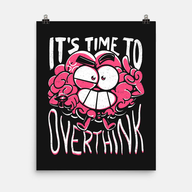 Overthinking Time-None-Matte-Poster-estudiofitas