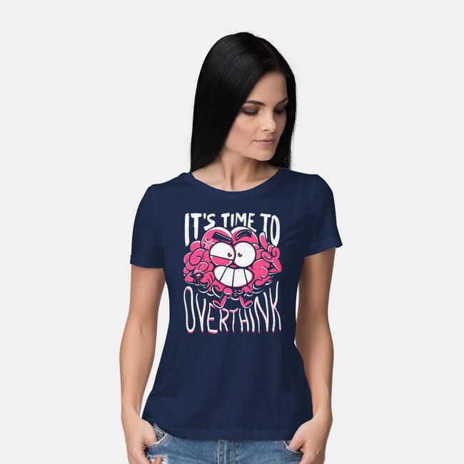 Overthinking Time-Womens-Basic-Tee-estudiofitas