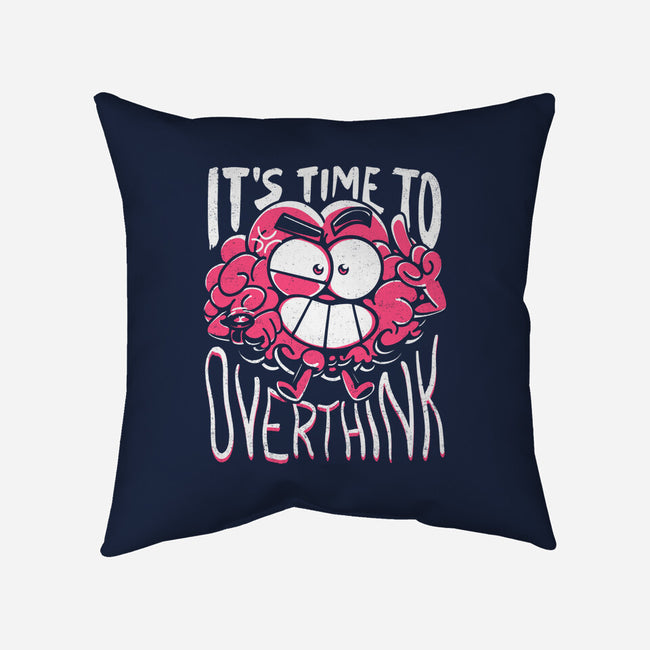 Overthinking Time-None-Removable Cover-Throw Pillow-estudiofitas