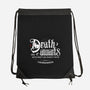 Death Awaits-None-Drawstring-Bag-Logozaste