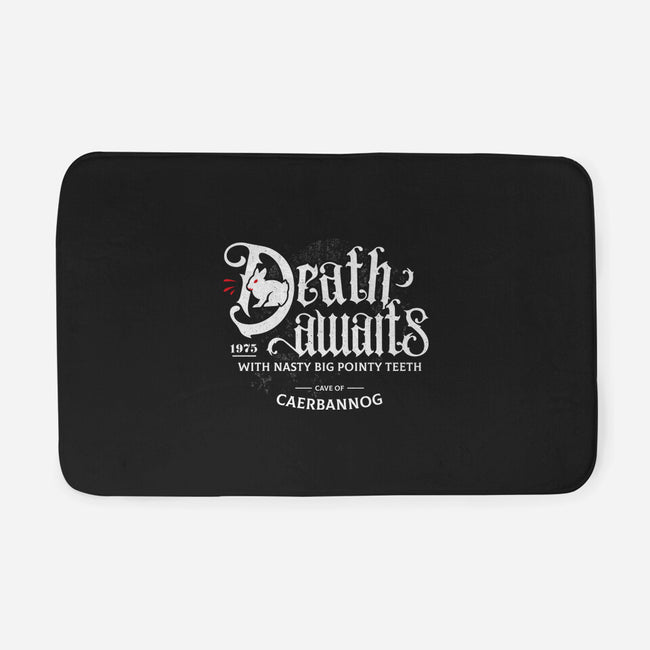 Death Awaits-None-Memory Foam-Bath Mat-Logozaste