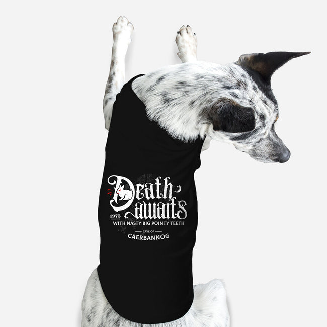 Death Awaits-Dog-Basic-Pet Tank-Logozaste