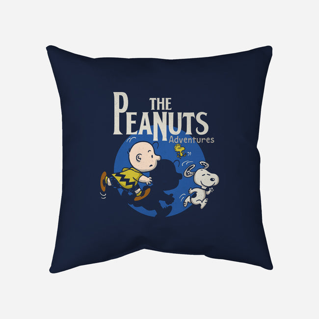 Peanut Adventure-None-Removable Cover w Insert-Throw Pillow-Xentee