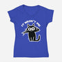 Not Me-Womens-V-Neck-Tee-Xentee