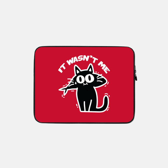 Not Me-None-Zippered-Laptop Sleeve-Xentee