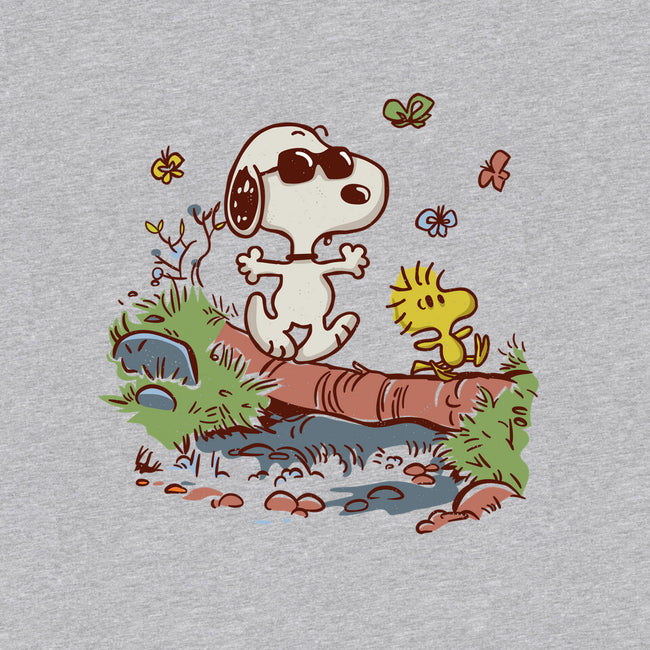 Morning Walk-Youth-Pullover-Sweatshirt-Xentee