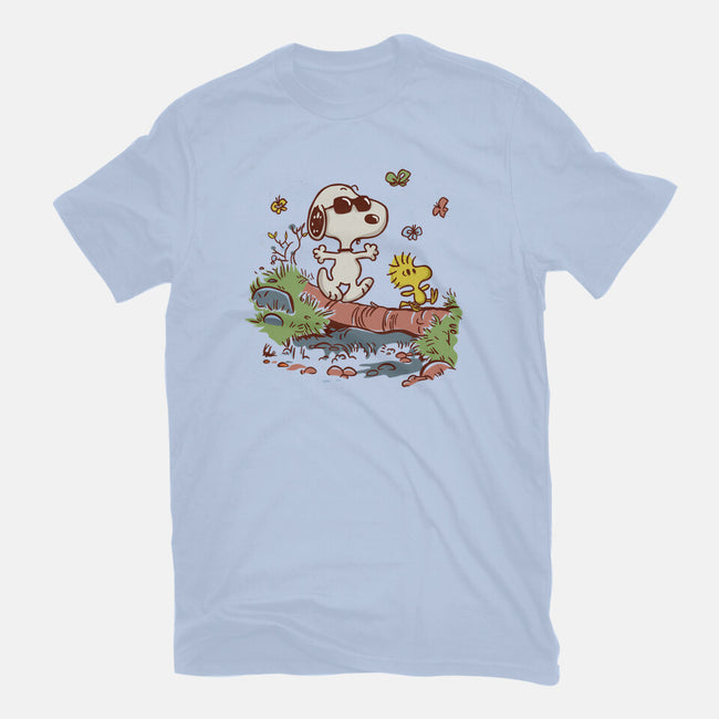 Morning Walk-Womens-Basic-Tee-Xentee