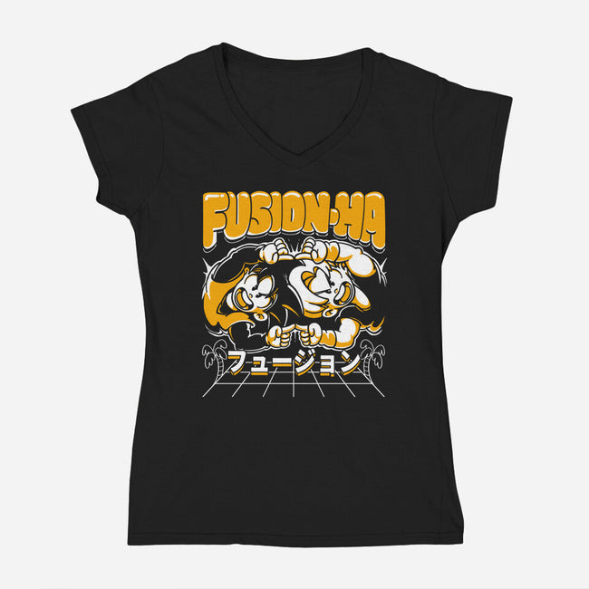 Fusion Dance-Womens-V-Neck-Tee-estudiofitas