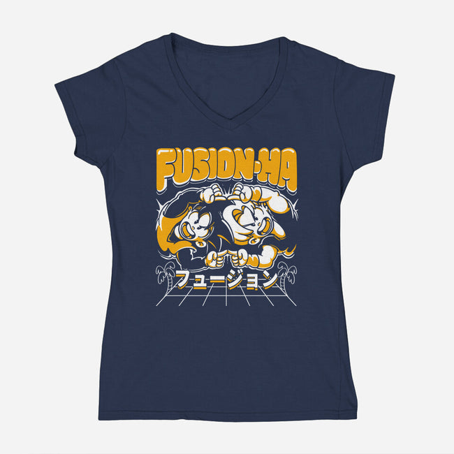 Fusion Dance-Womens-V-Neck-Tee-estudiofitas