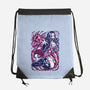 Strong Bond-None-Drawstring-Bag-Panchi Art
