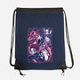 Strong Bond-None-Drawstring-Bag-Panchi Art