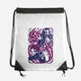 Strong Bond-None-Drawstring-Bag-Panchi Art