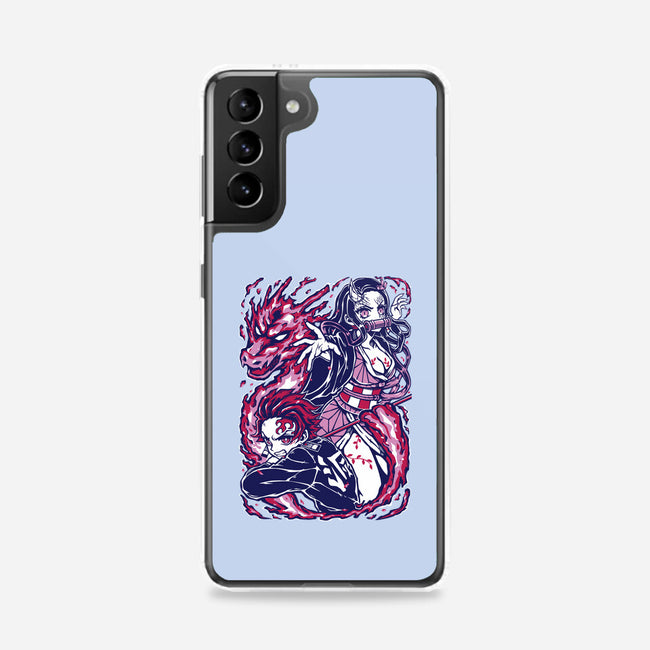 Strong Bond-Samsung-Snap-Phone Case-Panchi Art