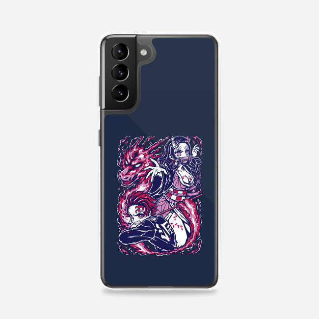 Strong Bond-Samsung-Snap-Phone Case-Panchi Art