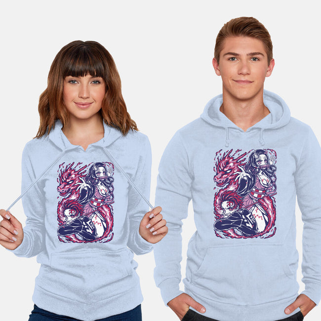 Strong Bond-Unisex-Pullover-Sweatshirt-Panchi Art